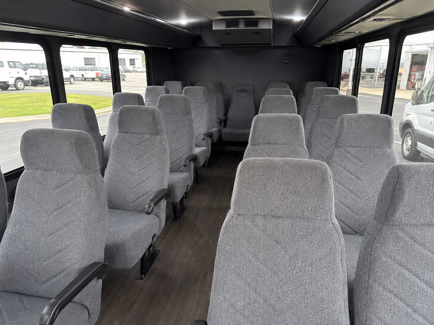 20 passenger minibus inside