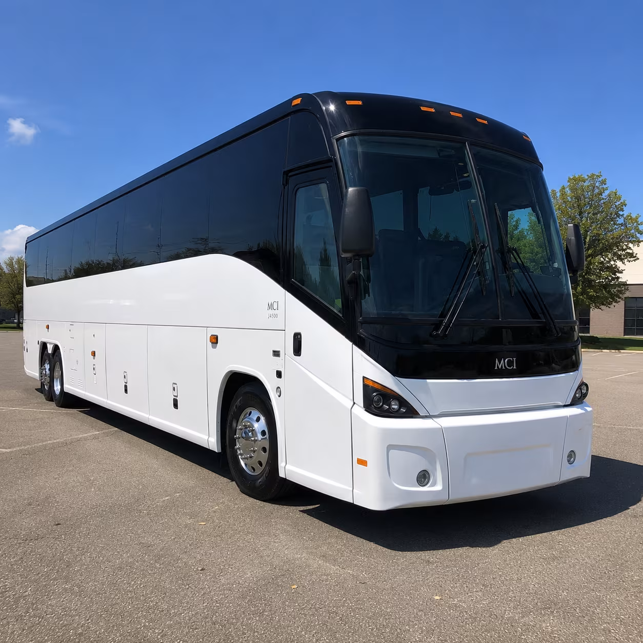 pasadena 45 passenger charter bus