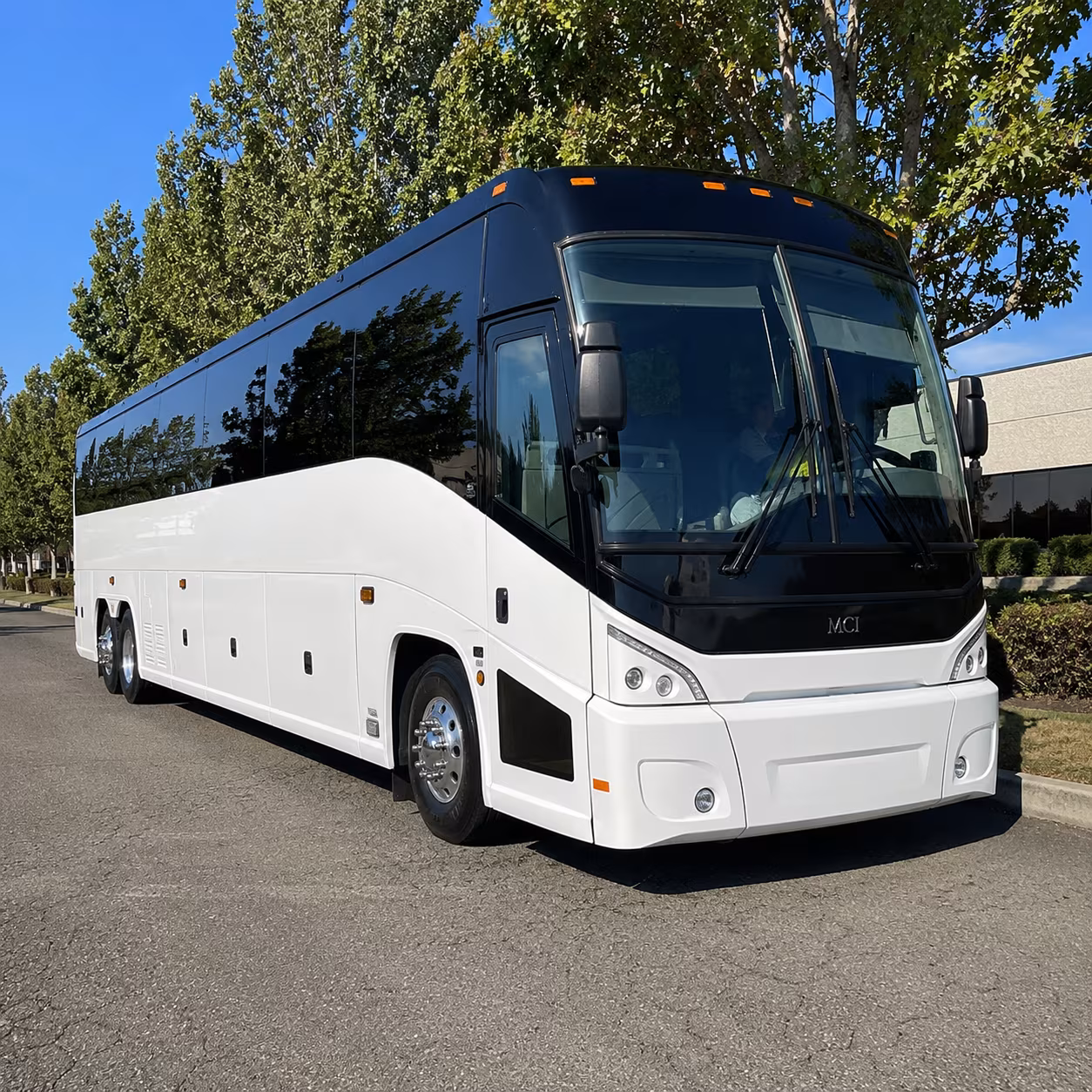 pasadena 50 passenger charter bus