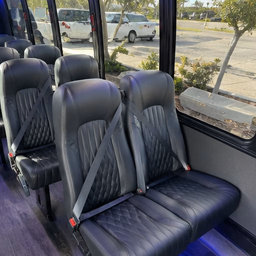 pasadena bus rental service area