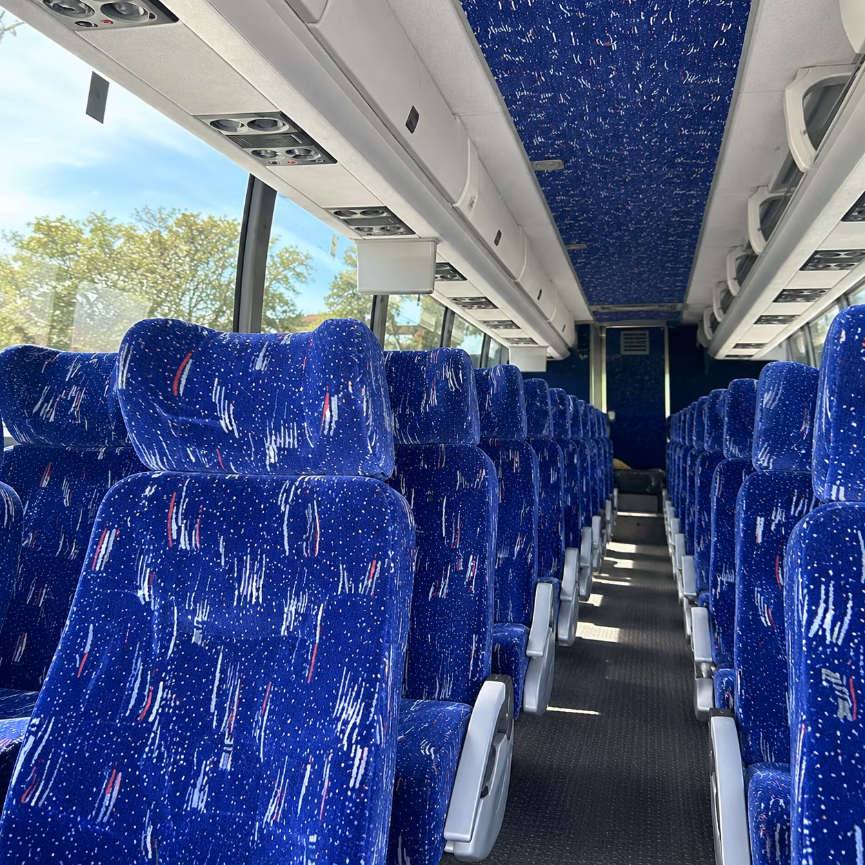 pasadena galveston island charter bus rental