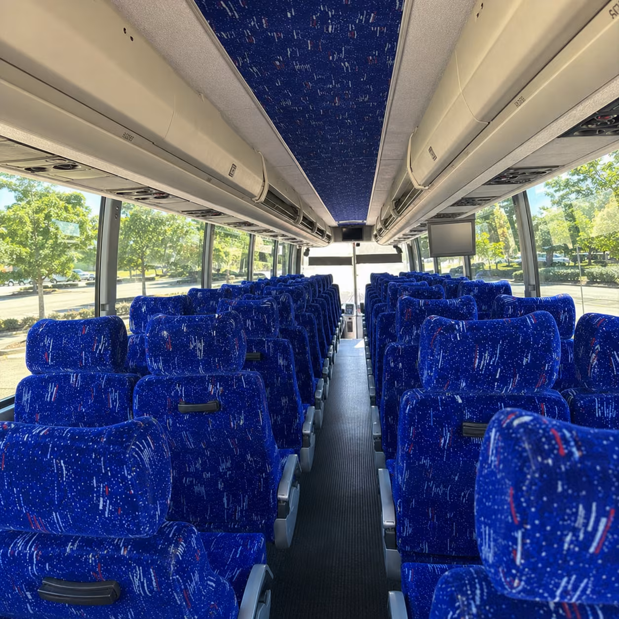 pasadena long distance charter bus rental