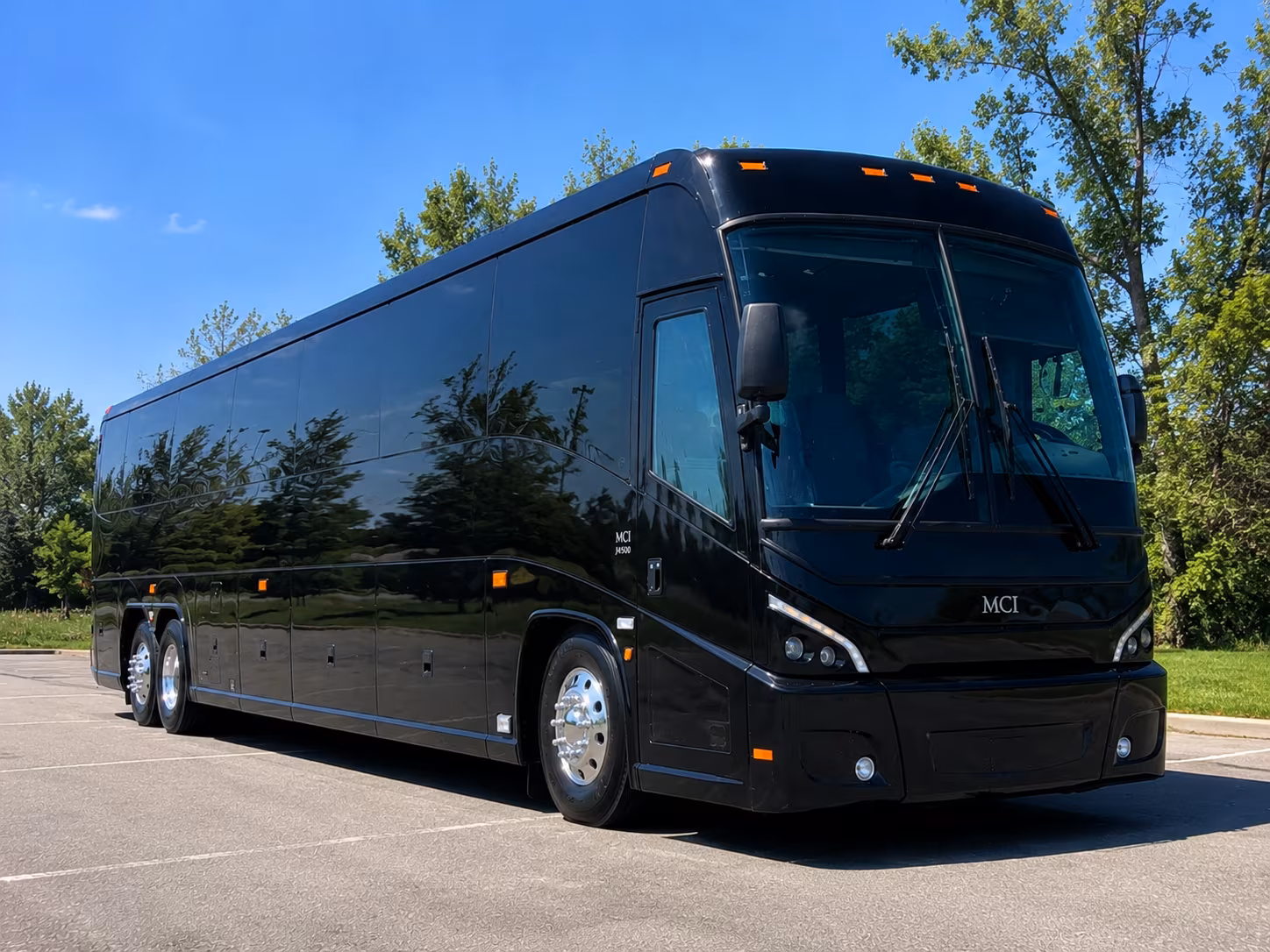 pasadena private event charter bus rental