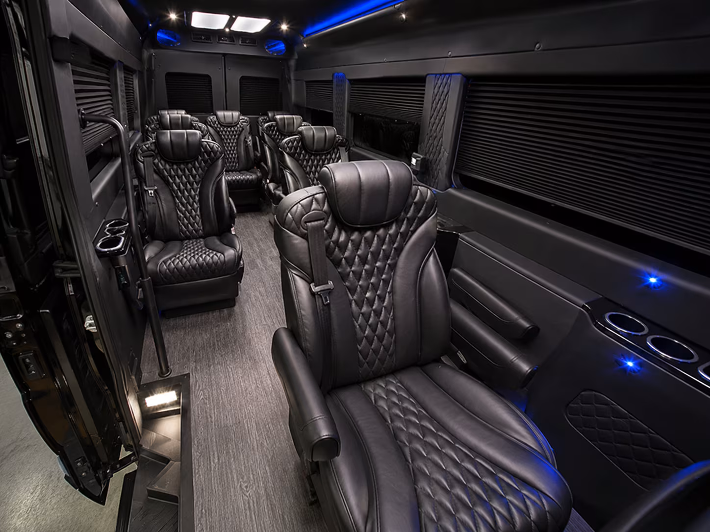 pasadena sprinter van with driver interior