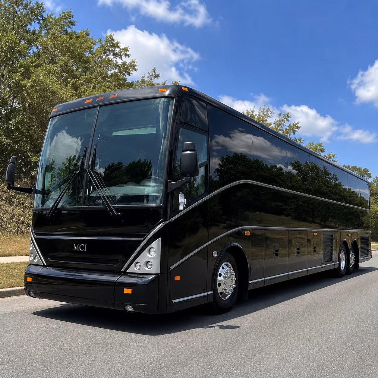 pasadena wedding charter bus rental