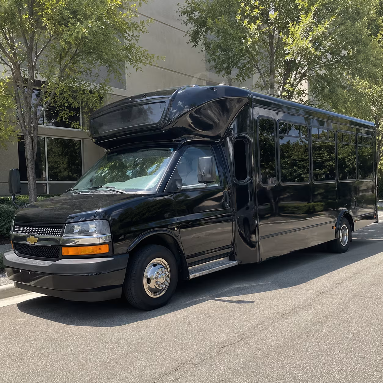 pasadena wedding party bus rental
